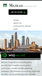 Mobile Screenshot of mezrahfinancial.com